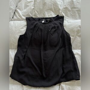 Navy blue tank blouse